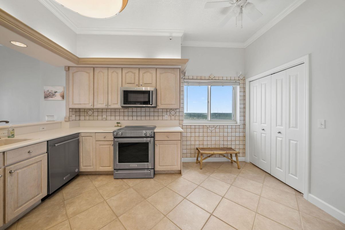 Interior, Kitchen, Recessed Lighting, Stainless Steel Appliances