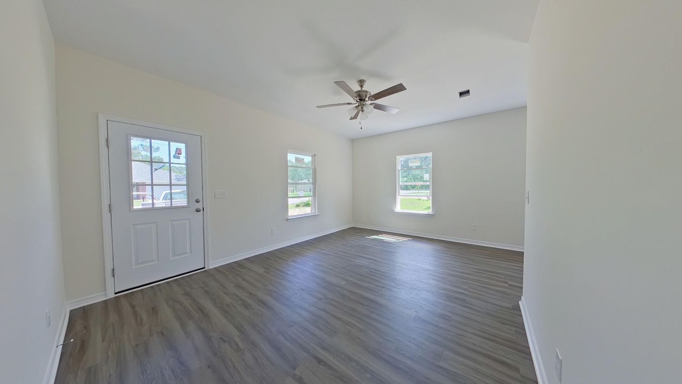 Empty room, Interior, Wood Texture Flooring