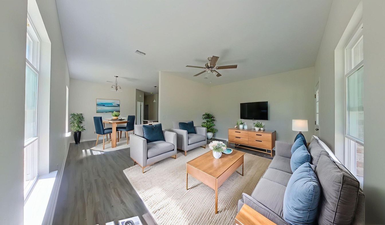 Dining room, Interior, Living room, Wood Texture Flooring