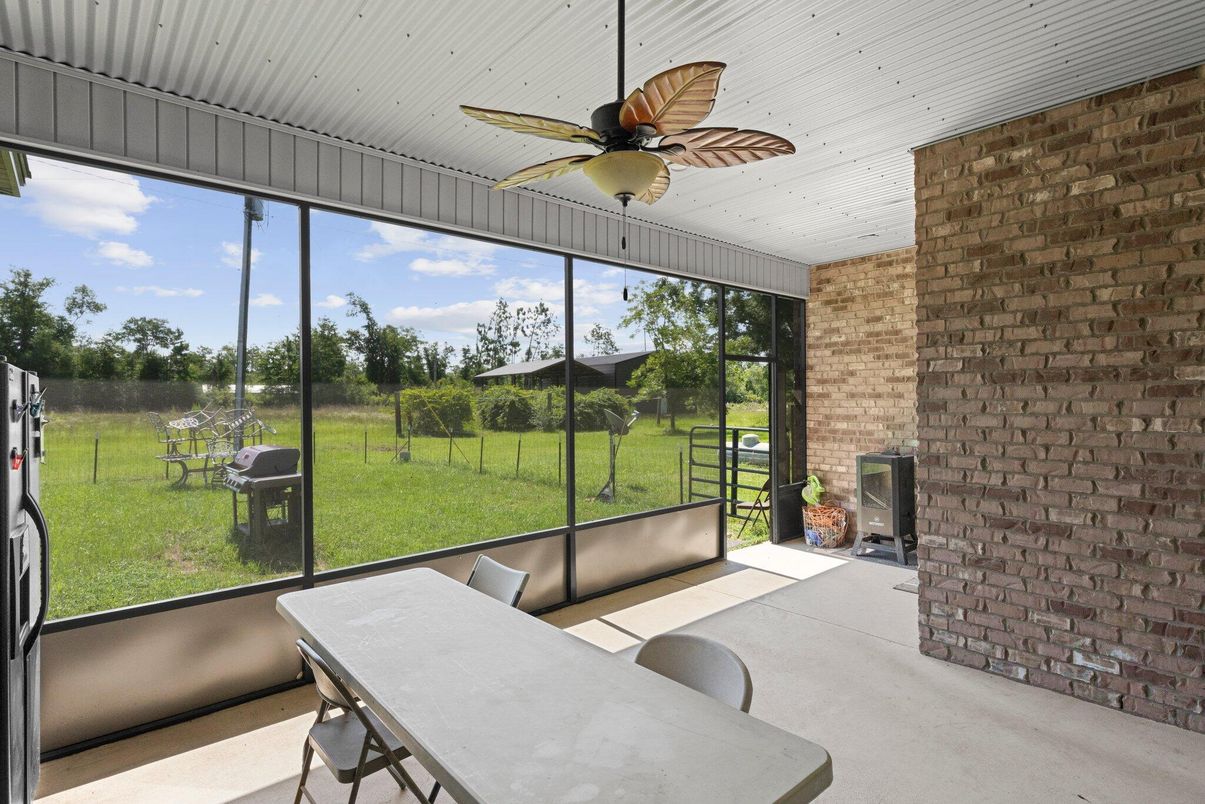 Interior, Stone Walls, Sun Room