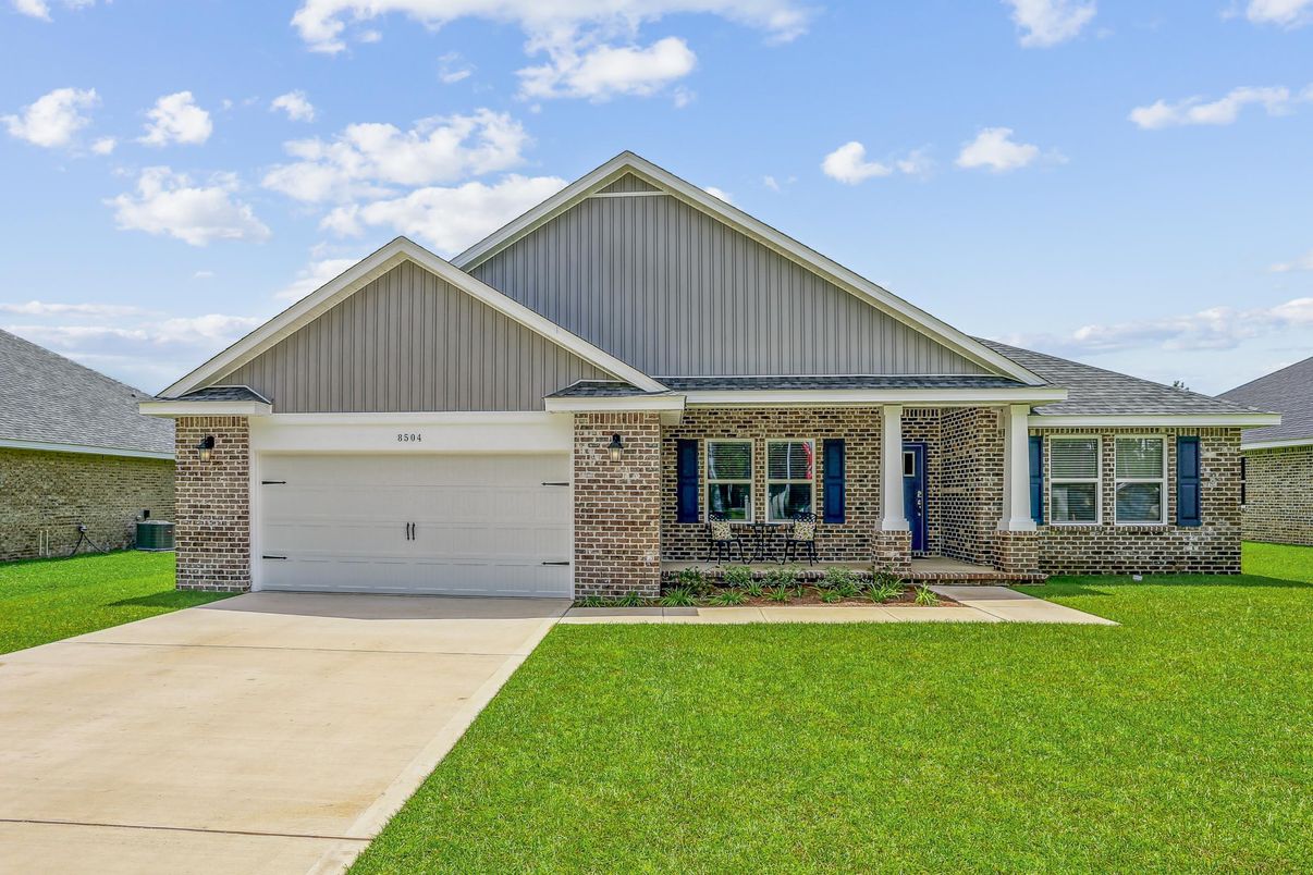 Attached, Exterior, Facade, Brick Facade, Brick Traditional