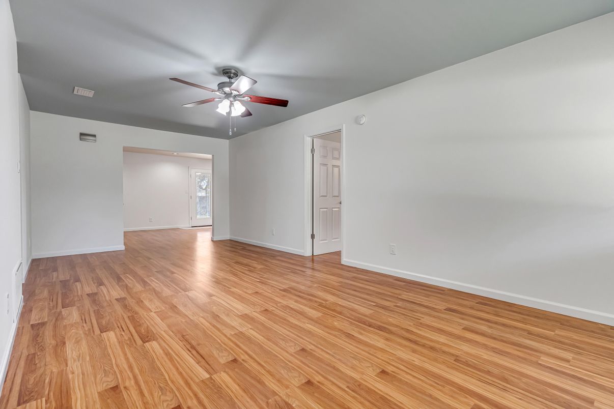 Empty room, Interior, Wood Texture Flooring