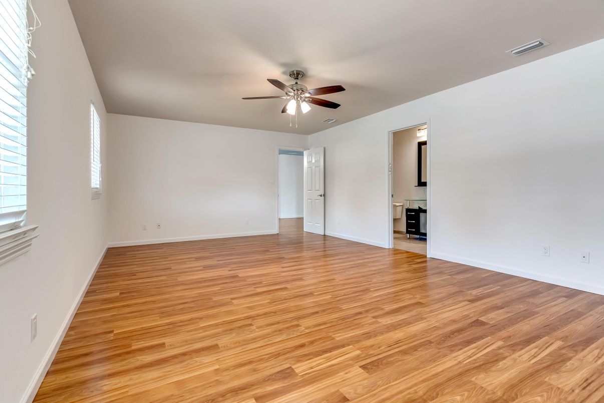 Empty room, Interior, Wood Texture Flooring