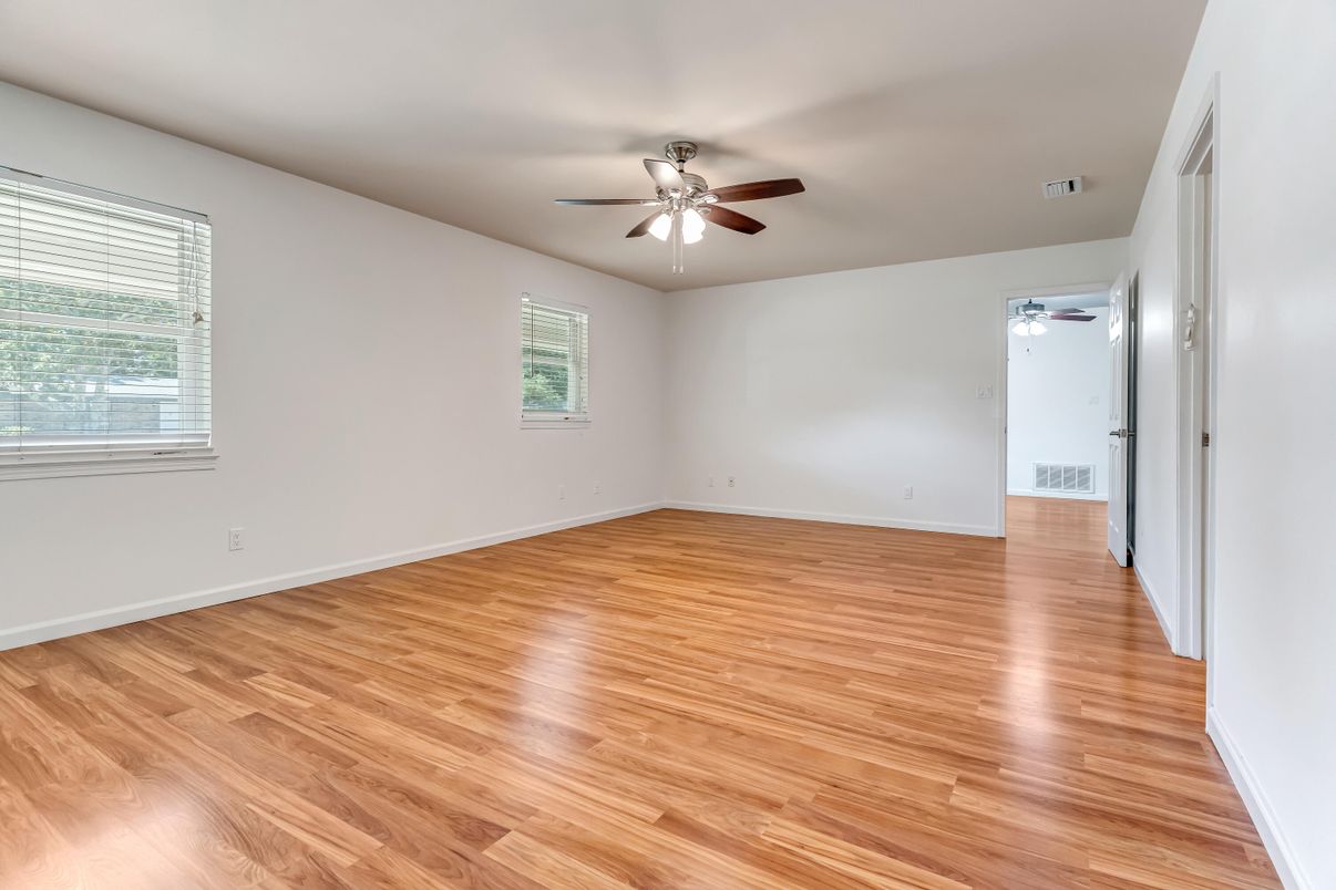 Empty room, Interior, Wood Texture Flooring