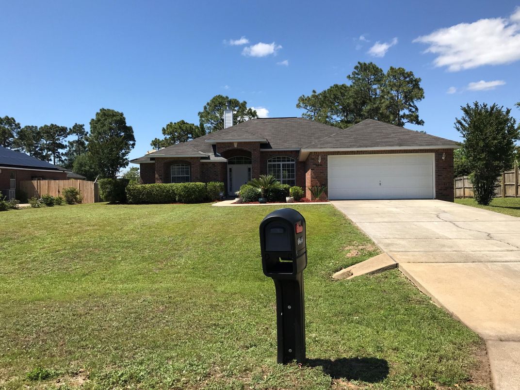Attached, Exterior, Facade, Brick Facade, Ranch