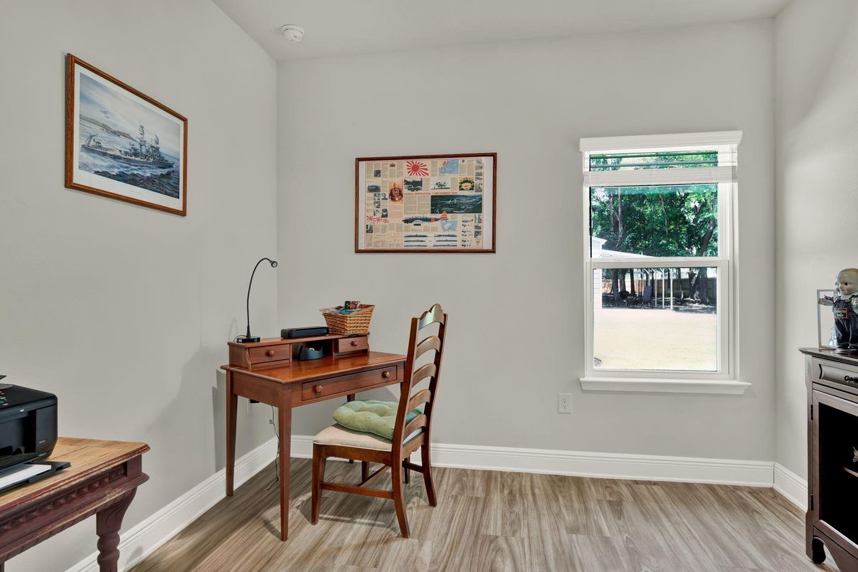 Home Office, Interior, Wood Texture Flooring