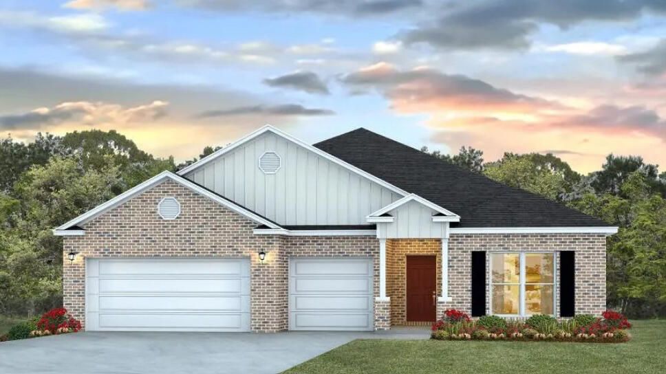 Attached, Exterior, Facade, Brick Facade, Brick Traditional
