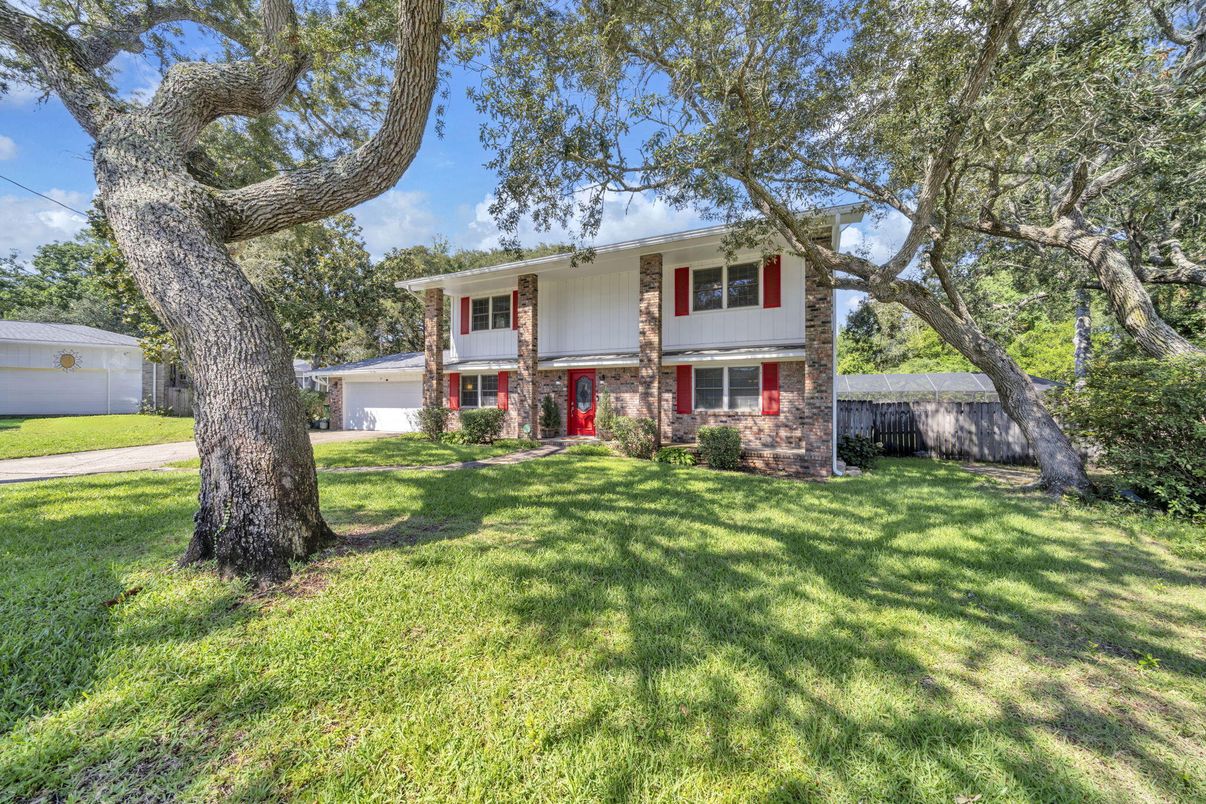 Attached, Backyard, Exterior, Facade, Raised Ranch