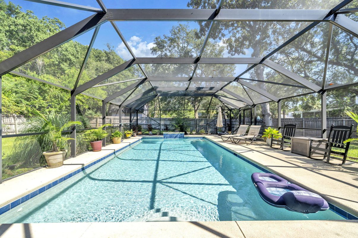 Glass Ceilings, Interior, Pool, Sun Room