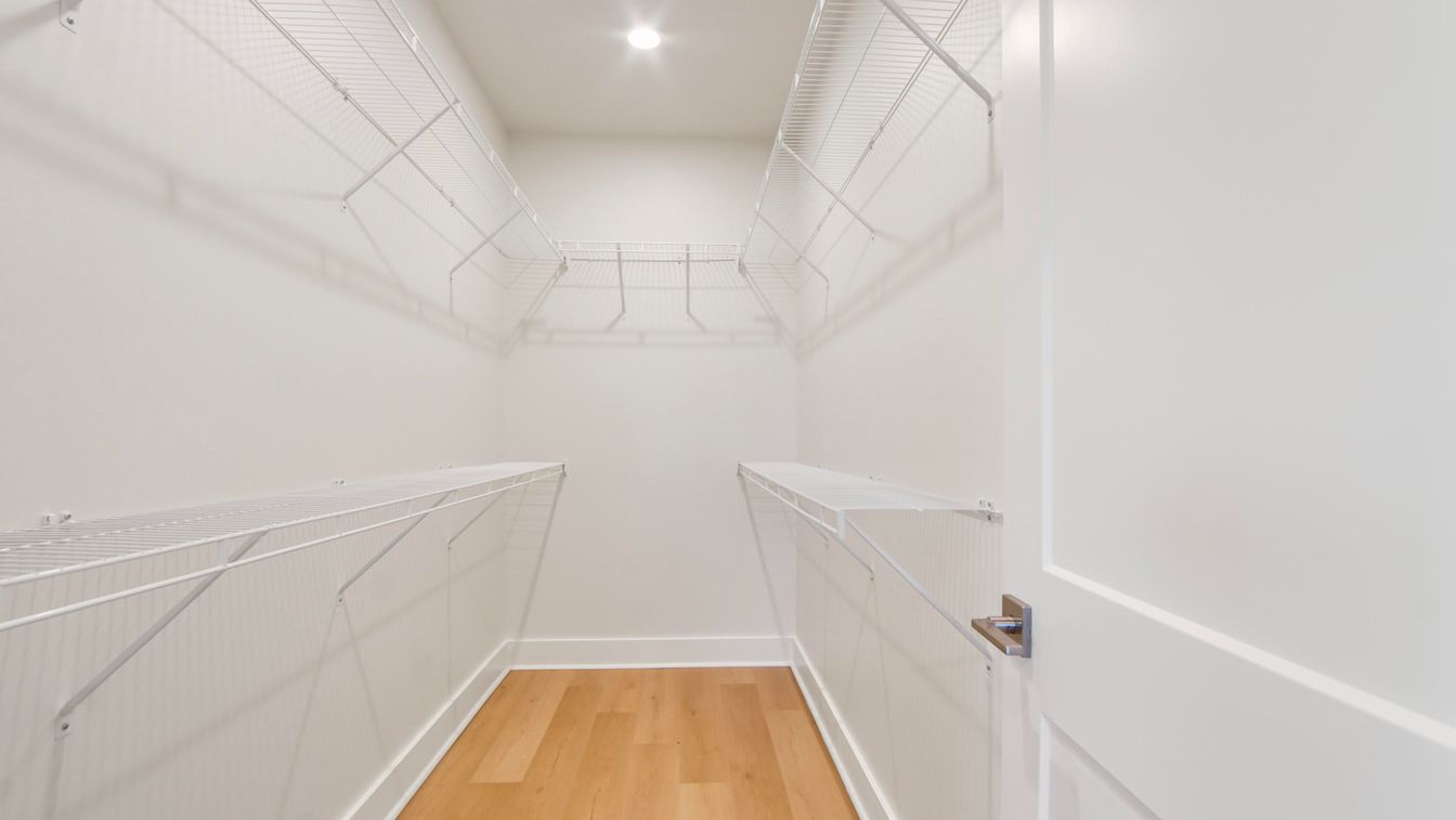 Interior, Recessed Lighting, Walk-in Closets, Wood Texture Flooring