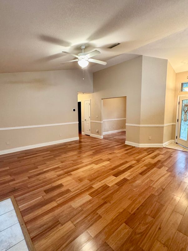 Empty room, Interior, Wood Texture Flooring