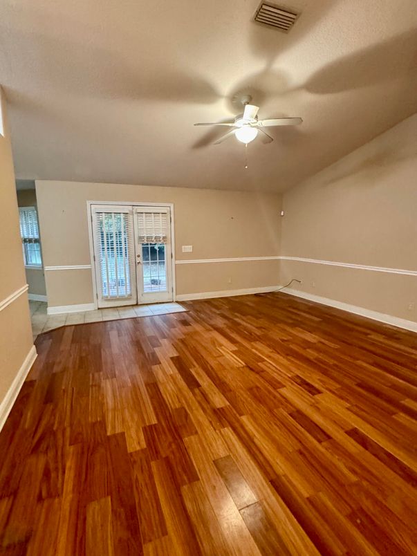 Empty room, Interior, Wood Texture Flooring