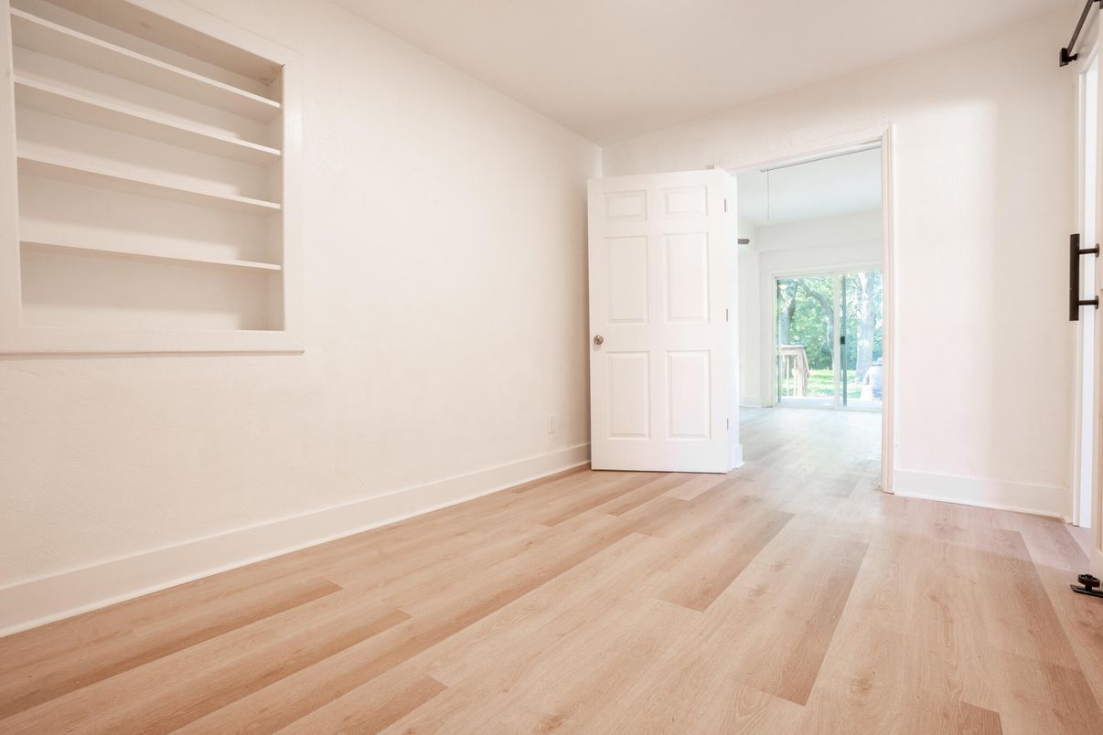Empty room, Interior, Wood Texture Flooring