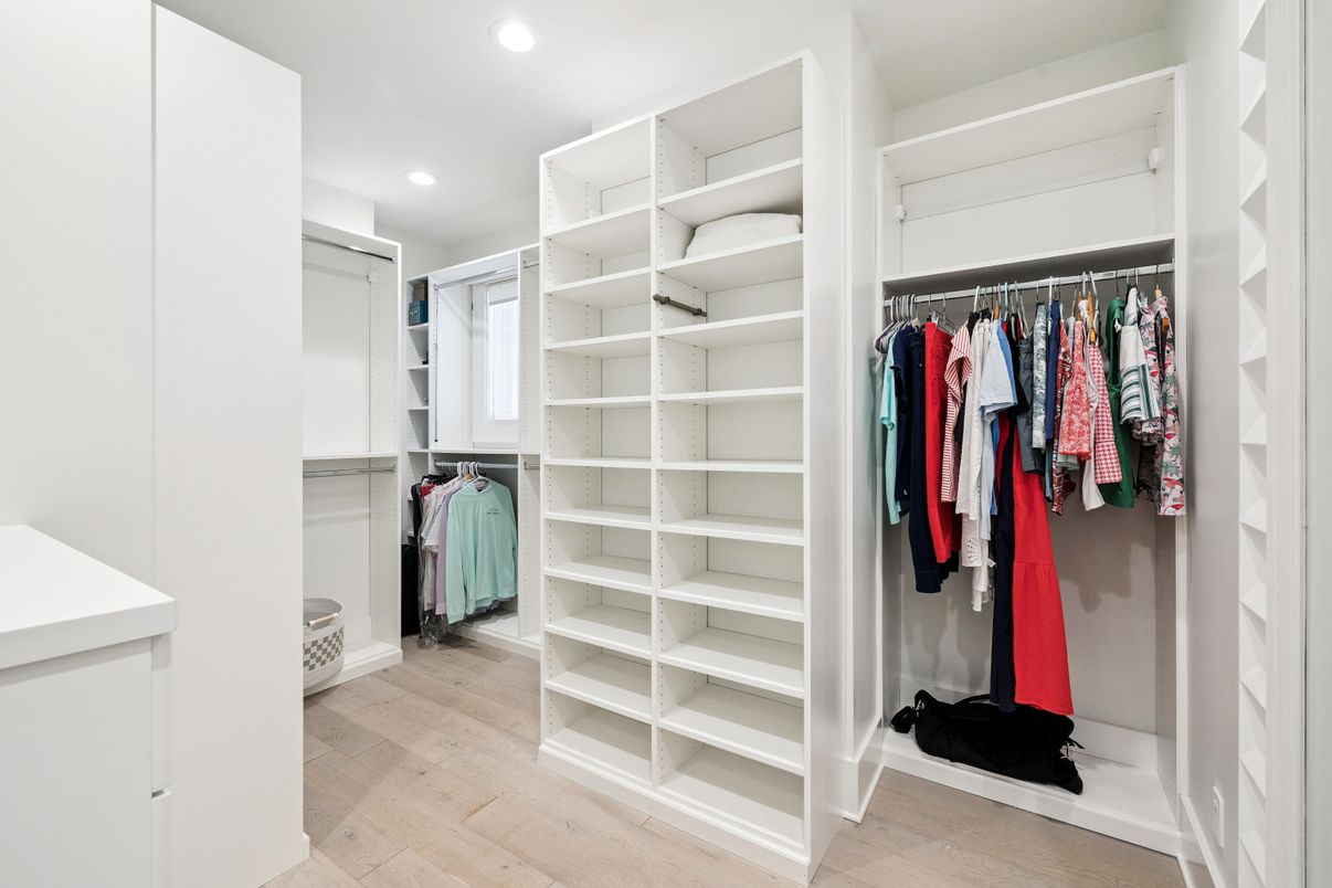 Interior, Recessed Lighting, Walk-in Closets, Wood Texture Flooring