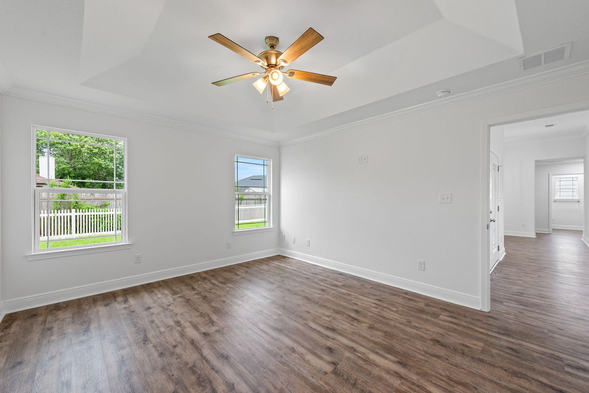 Empty room, Interior, Wood Texture Flooring