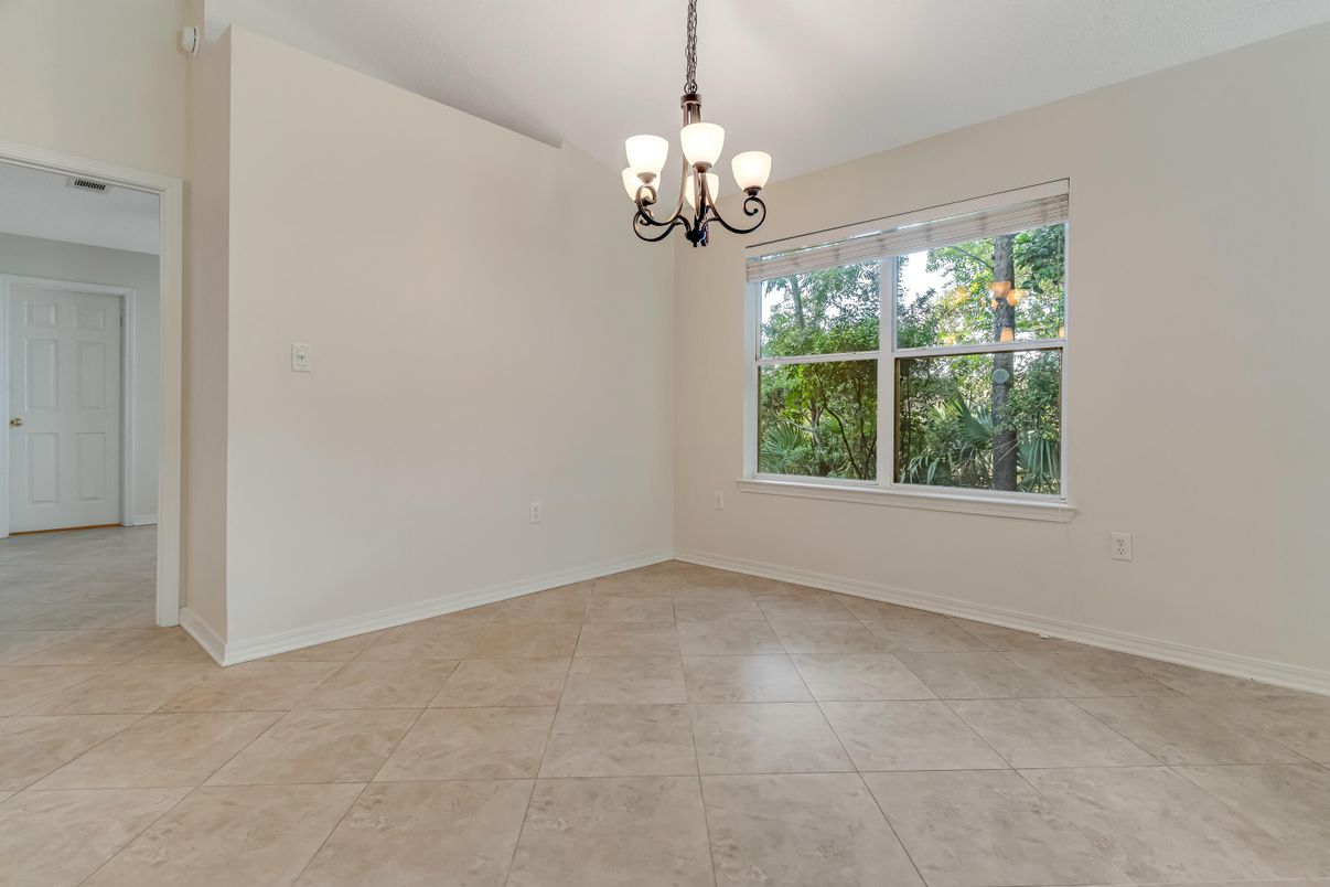 Chandelier, Empty room, Interior