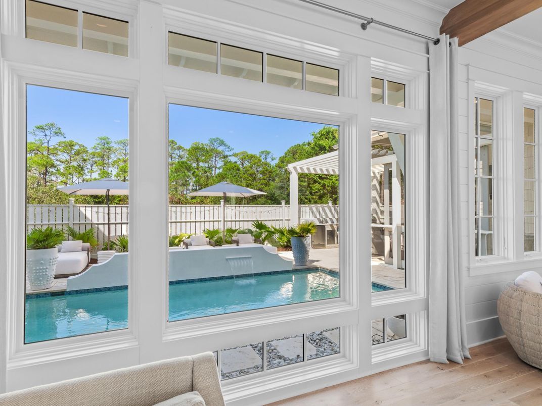 Interior, Pool, Water, Wood Texture Flooring