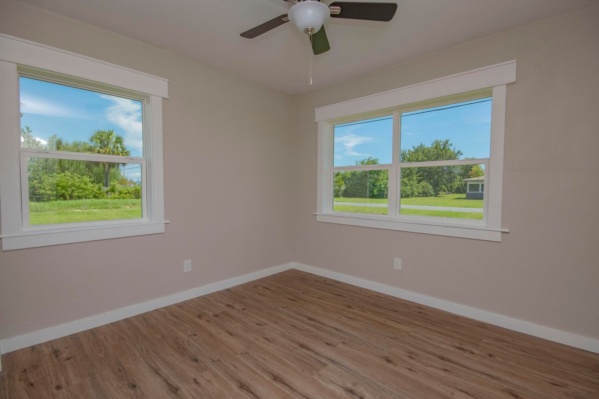 Empty room, Interior, Wood Texture Flooring