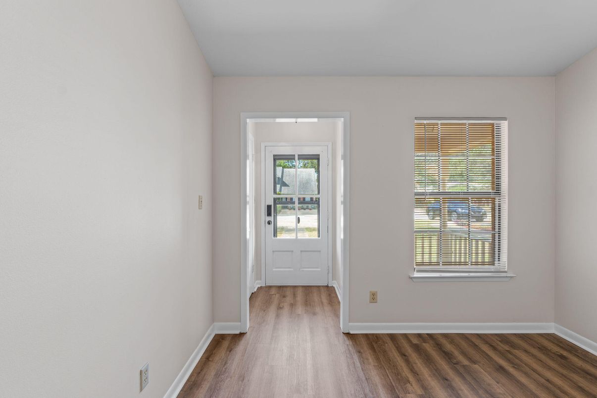 Empty room, Interior, Wood Texture Flooring