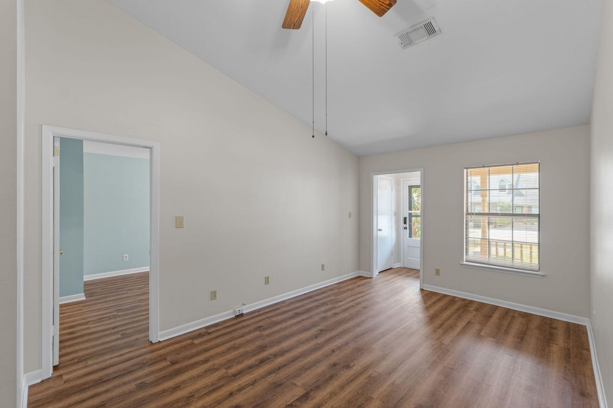 Empty room, Interior, Wood Texture Flooring