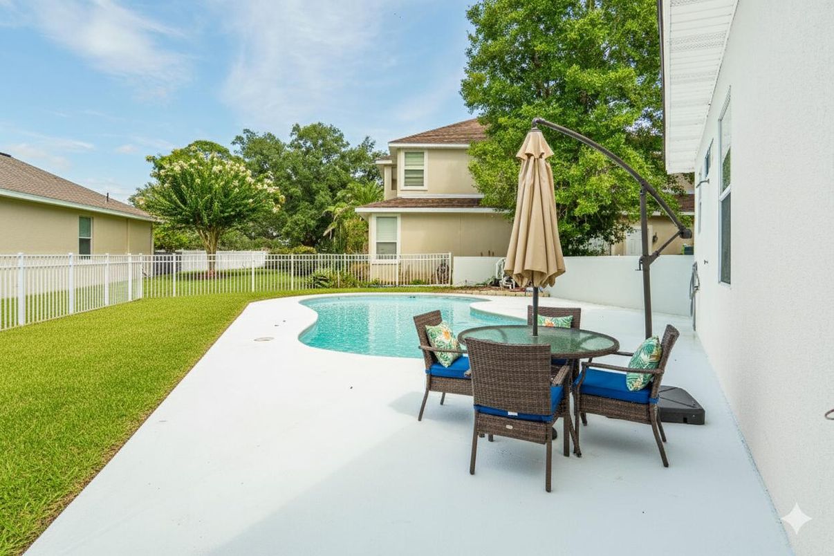 Backyard, Exterior, Pool