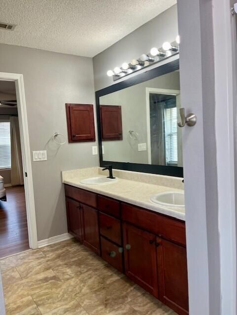 Bathroom, Dual Sink Vanities, Interior, Wood Texture Flooring