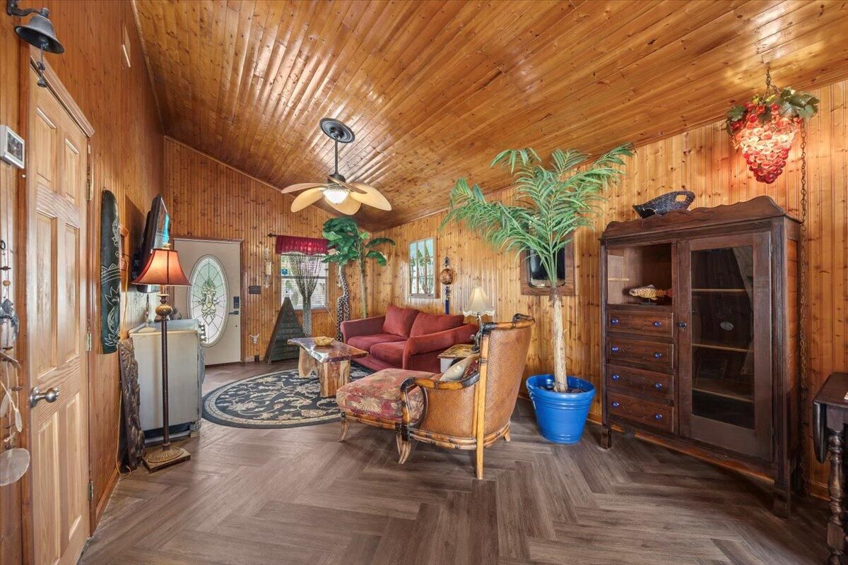 Interior, Living room, Wooden Ceilings, Wood Texture Flooring, Wooden Walls