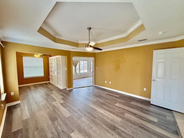 Empty room, Interior, Wood Texture Flooring