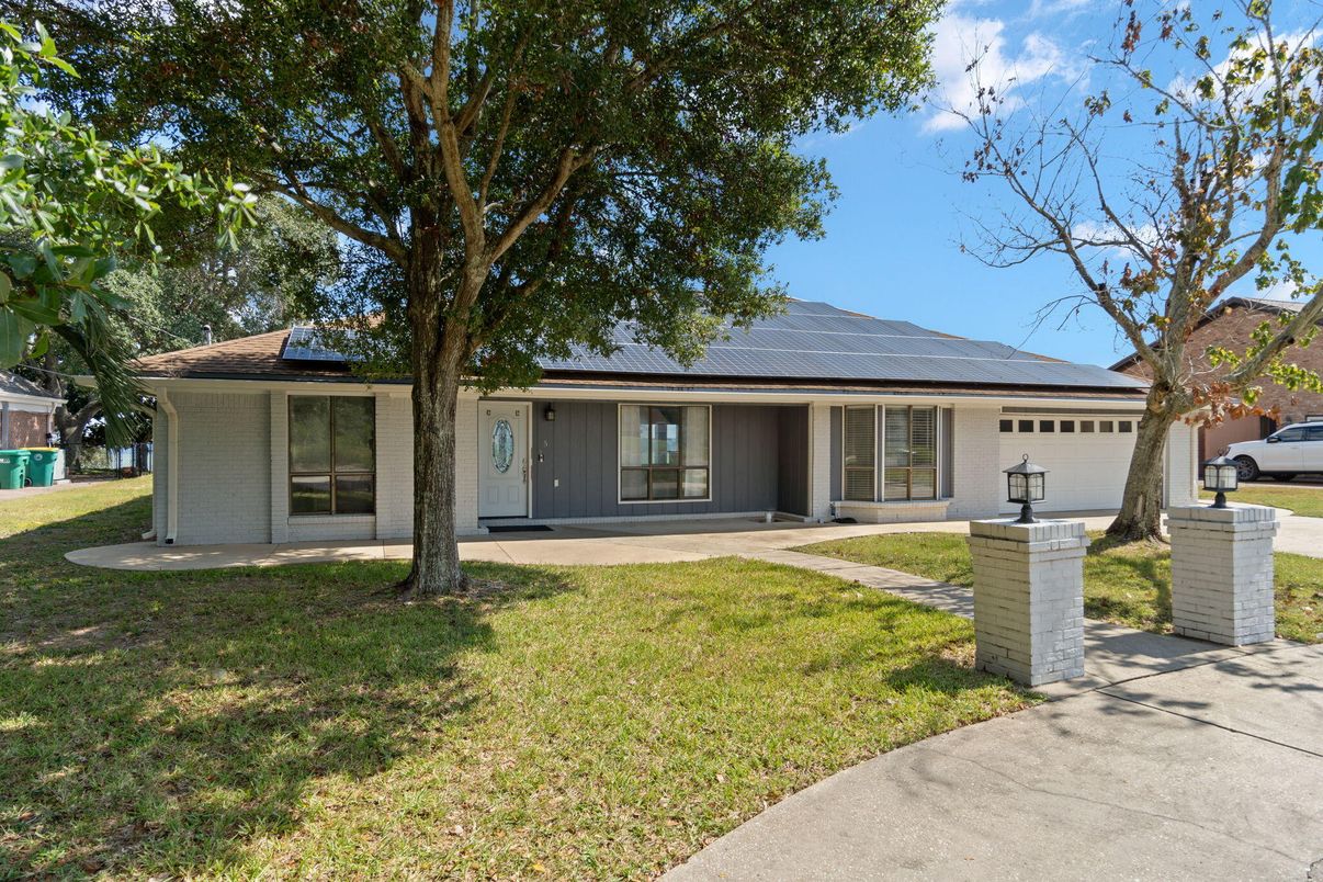 Backyard, Exterior, Solar Panels