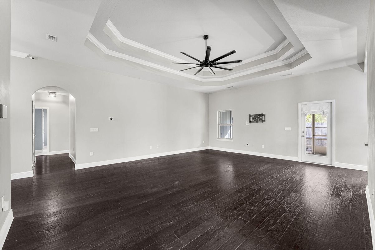 Empty room, Interior, Wood Texture Flooring