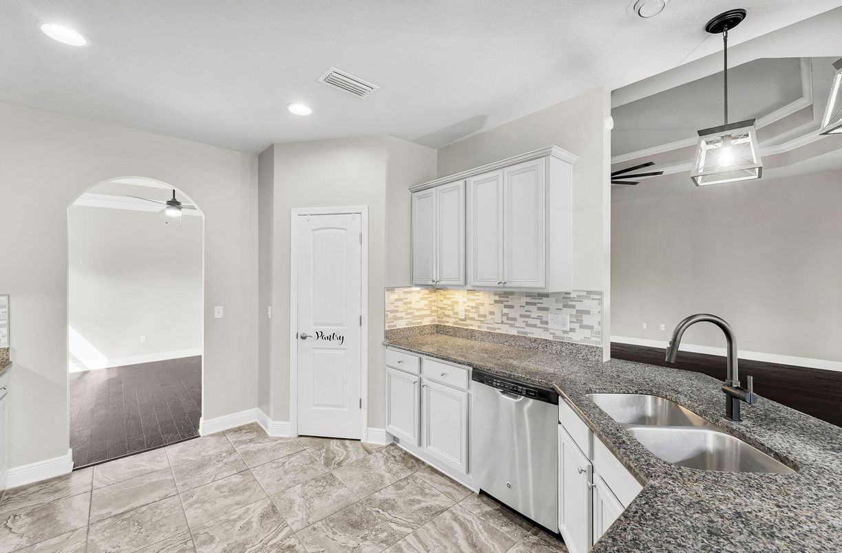 Interior, Kitchen, Pendant Lights, Recessed Lighting
