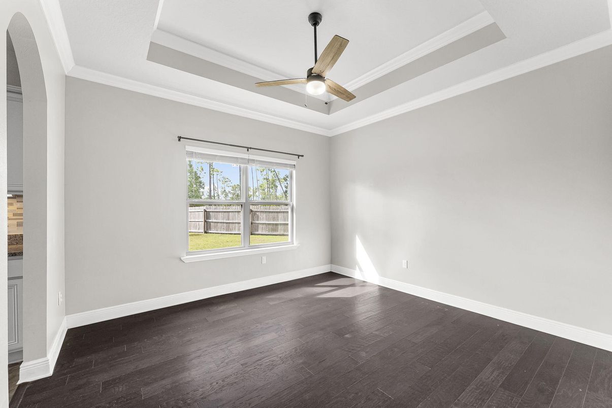 Empty room, Interior, Wood Texture Flooring