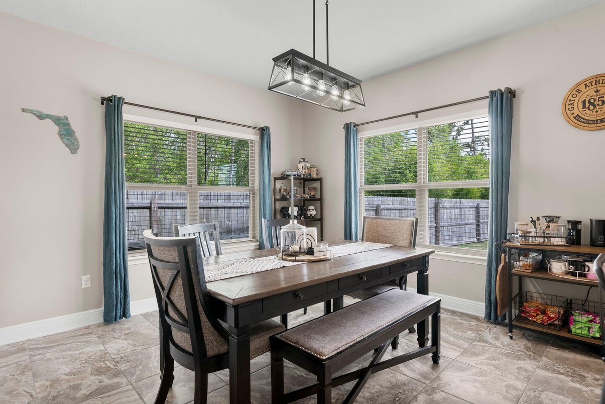 Dining room, Interior, Pendant Lights