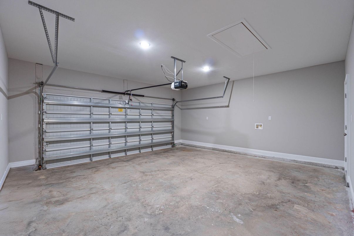 Garage, Interior, Recessed Lighting