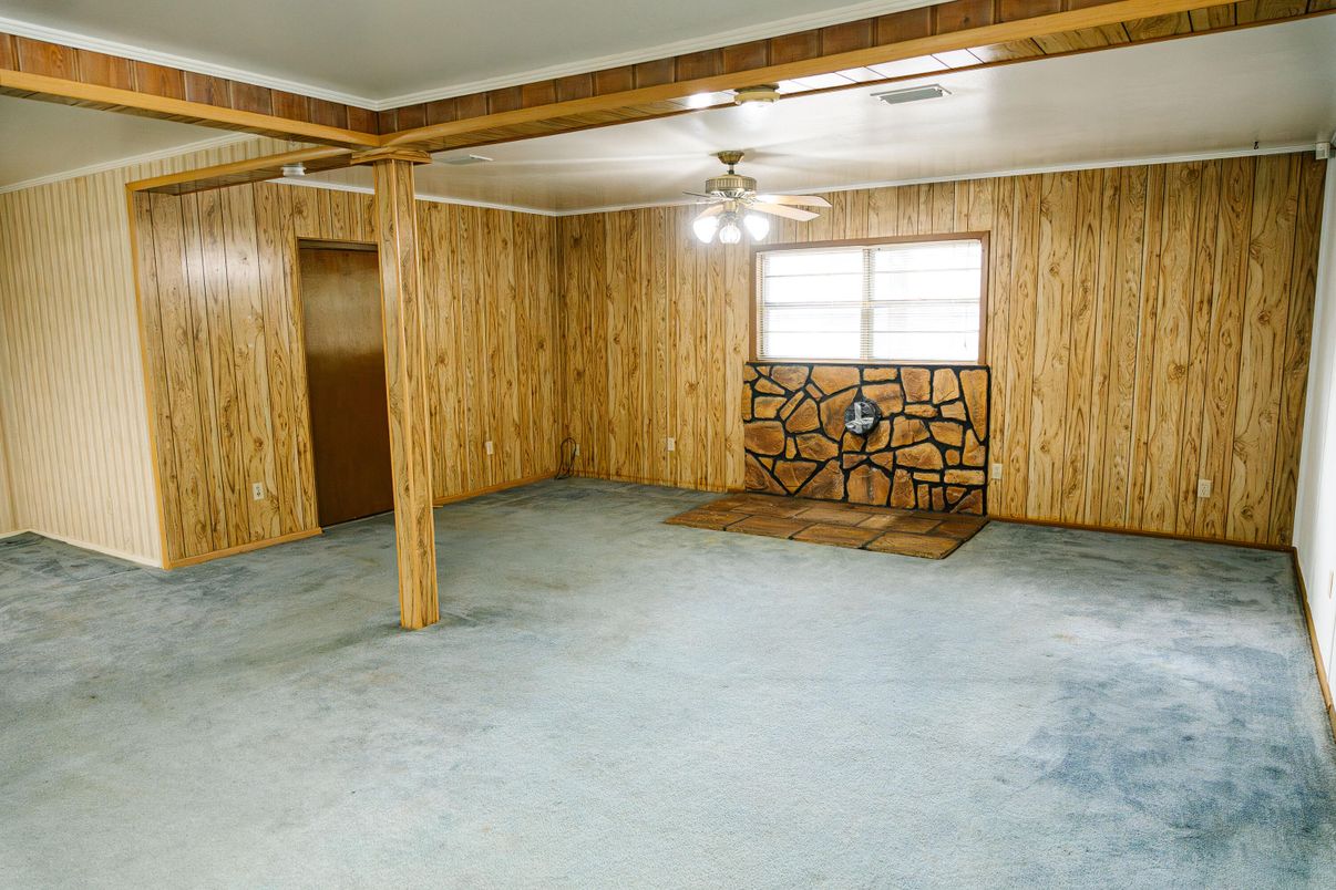 Empty room, Interior, Wooden Walls