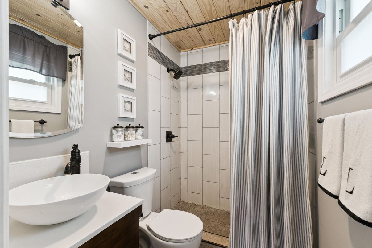 Bathroom, Glass Shower, Interior