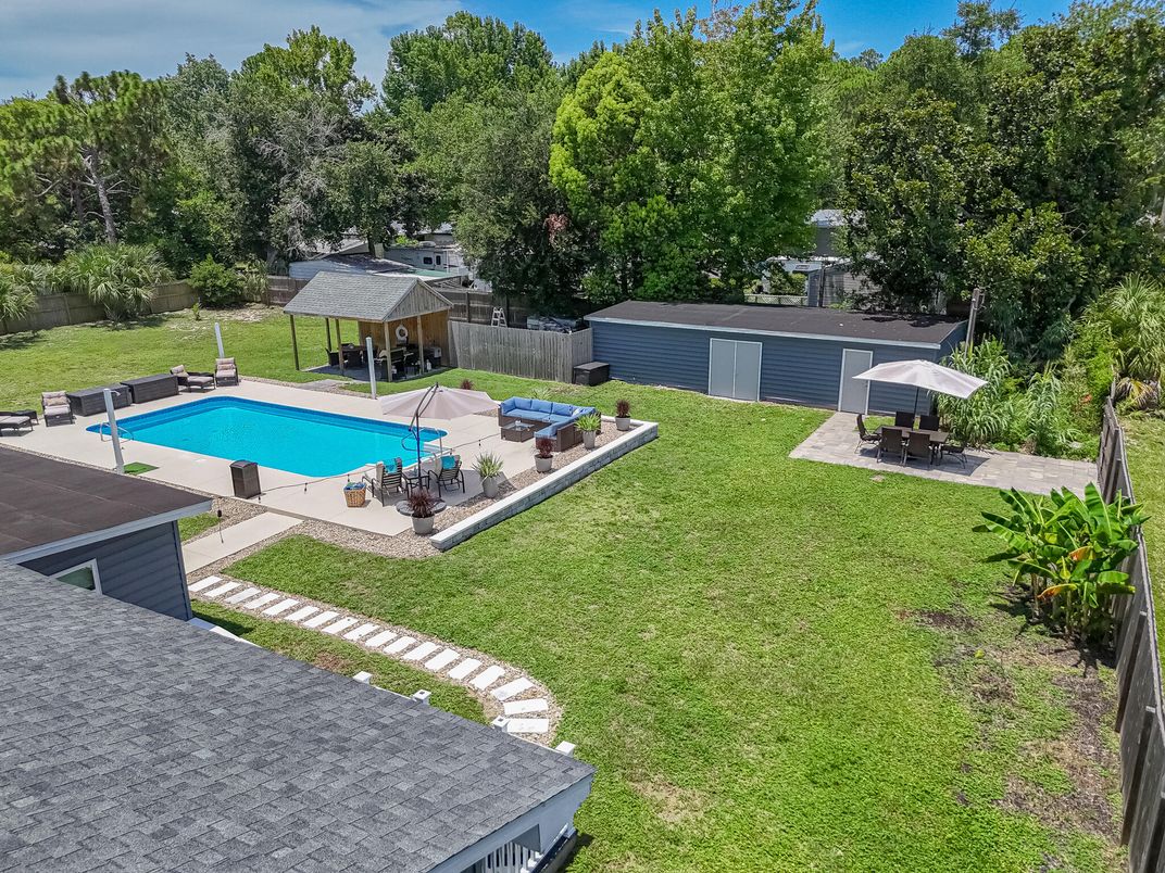 Backyard, Exterior, Pool
