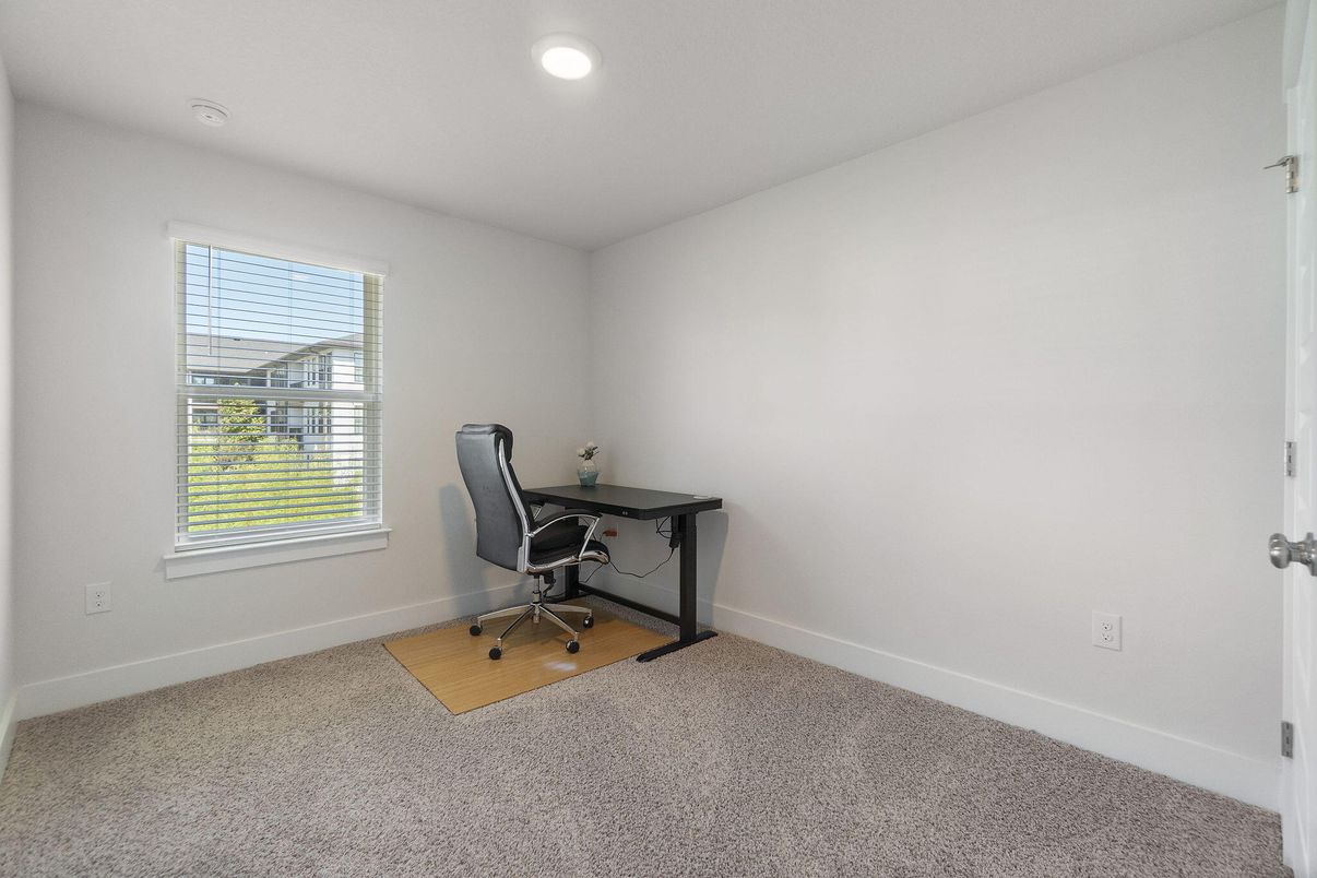 Home Office, Interior, Recessed Lighting