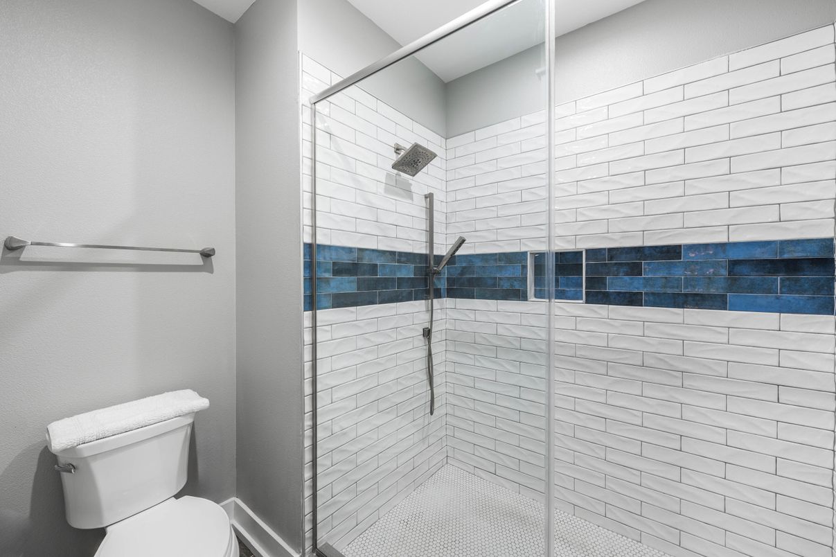 Bathroom, Glass Shower, Interior