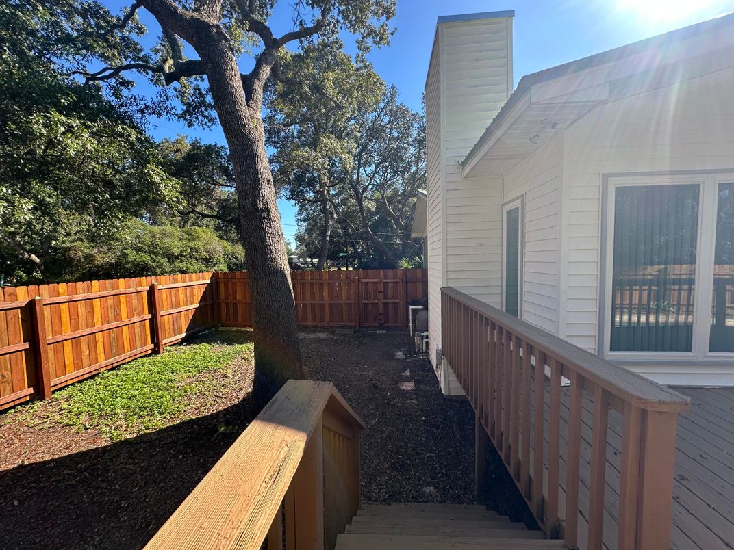 Backyard, Exterior