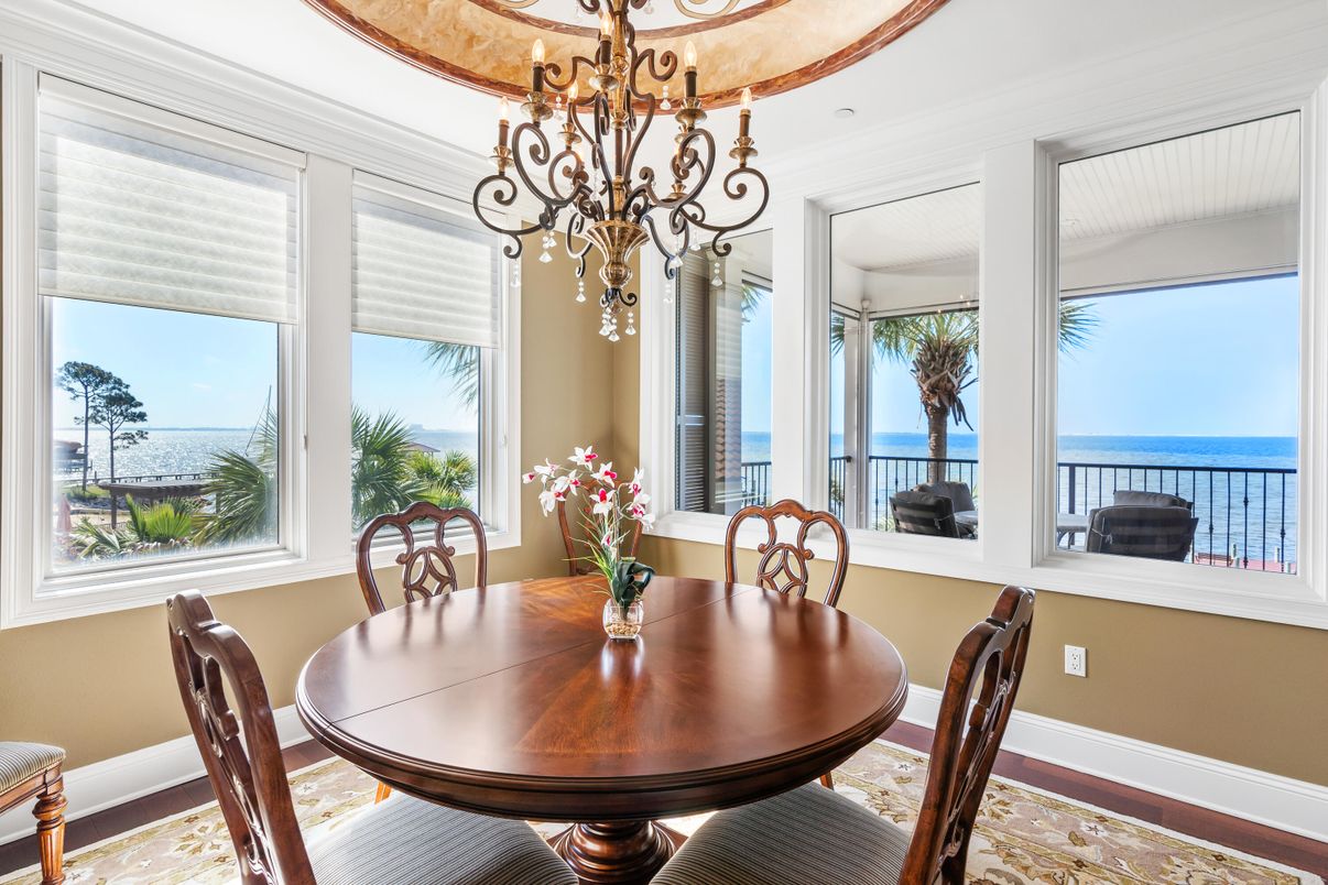Chandelier, Dining room, Interior, Water