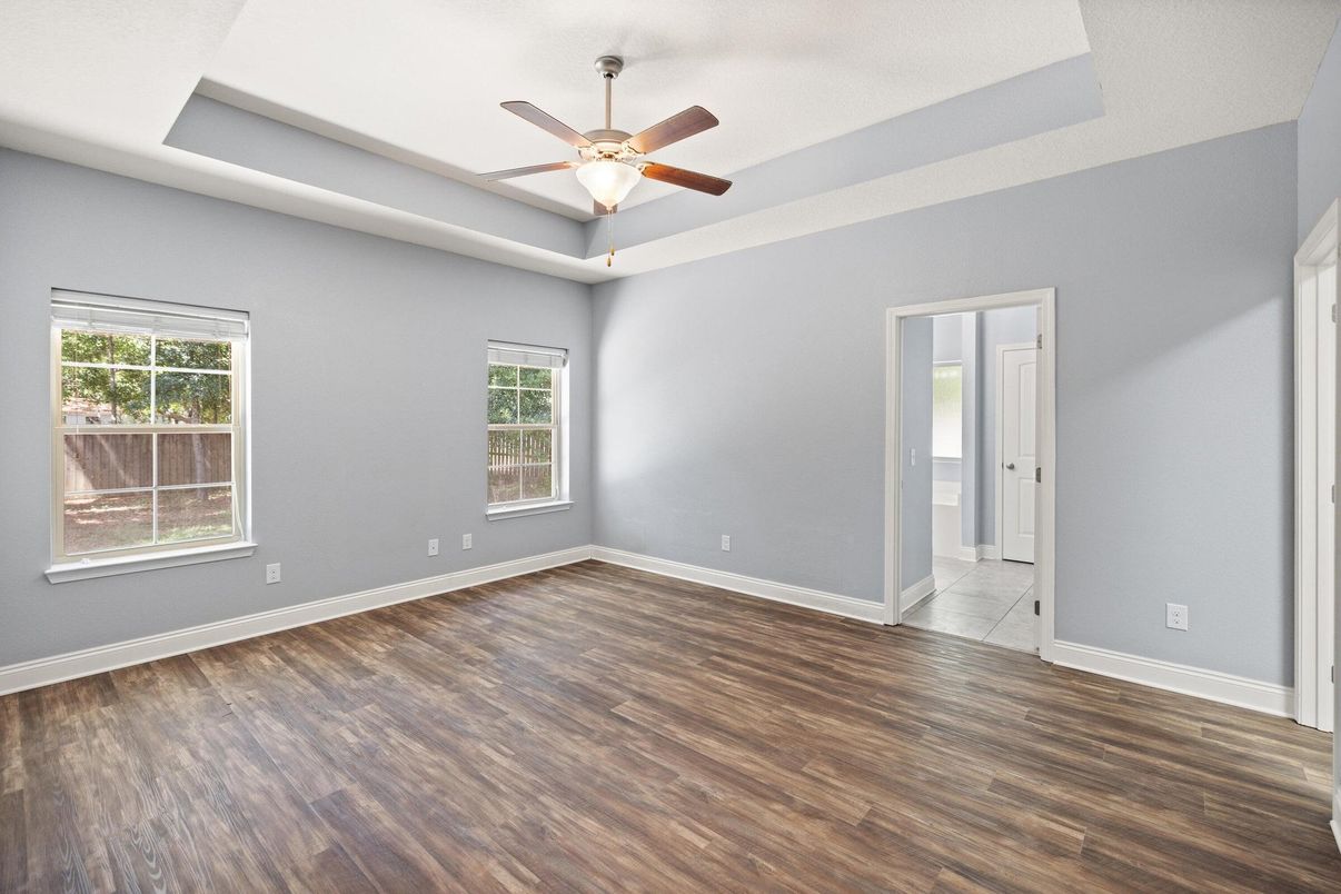 Empty room, Interior, Wood Texture Flooring