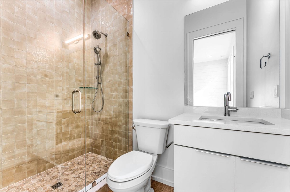 Bathroom, Glass Shower, Interior