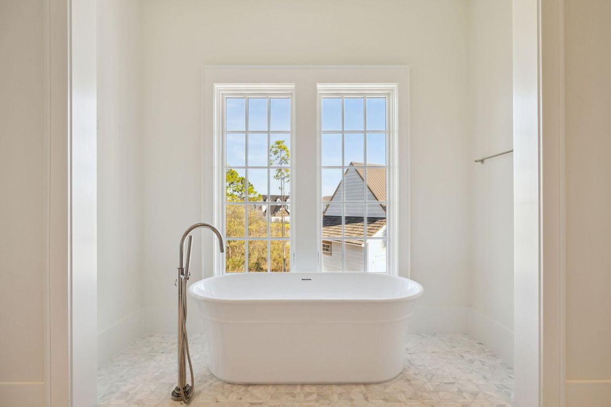 Bathroom, Free Standing Baths, Interior, Marble