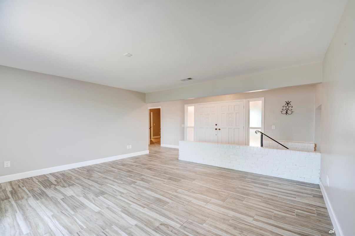 Empty room, Interior, Wood Texture Flooring