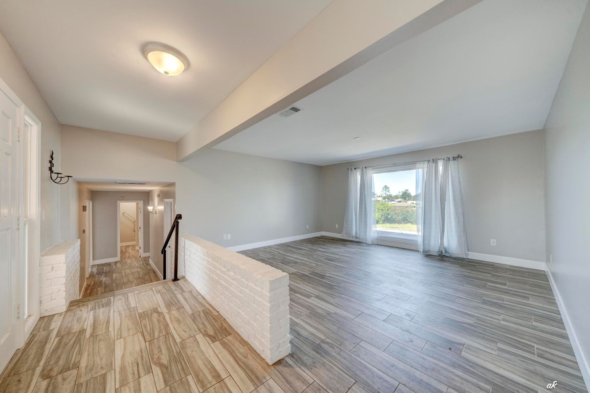 Empty room, Interior, Wood Texture Flooring
