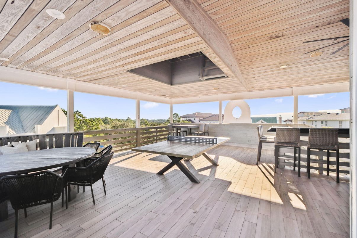 Exterior, Wooden Ceilings