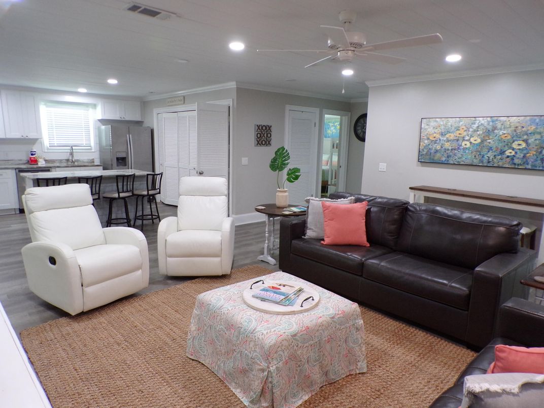 Interior, Kitchen, Living room, Recessed Lighting