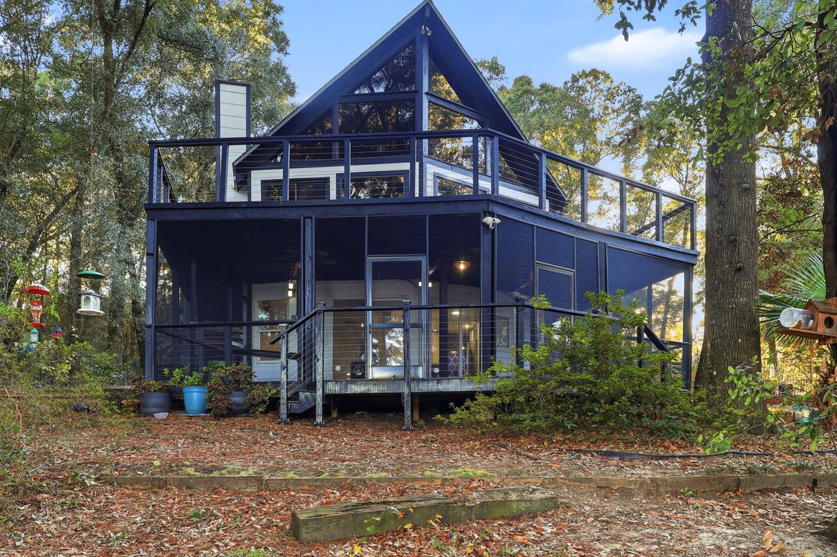 Backyard, Exterior, Facade, A Frame