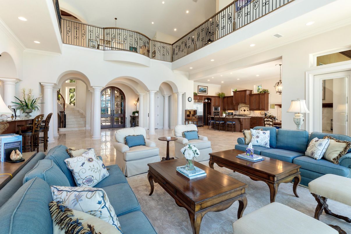 Interior, Kitchen, Living room, Pendant Lights, Recessed Lighting